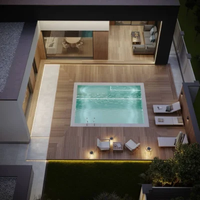 House with pool and basement | Un renovated | Fountain | No commission