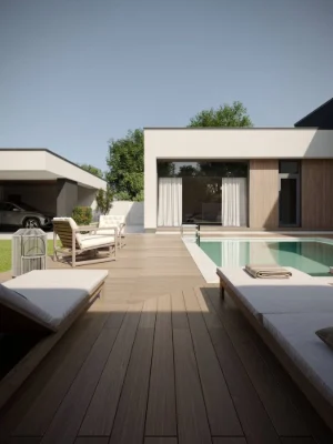 House with pool and basement | Un renovated | Fountain | No commission