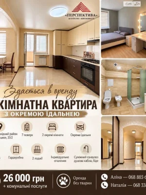 Долгосрочная аренда квартиры в Юго-Западном районе