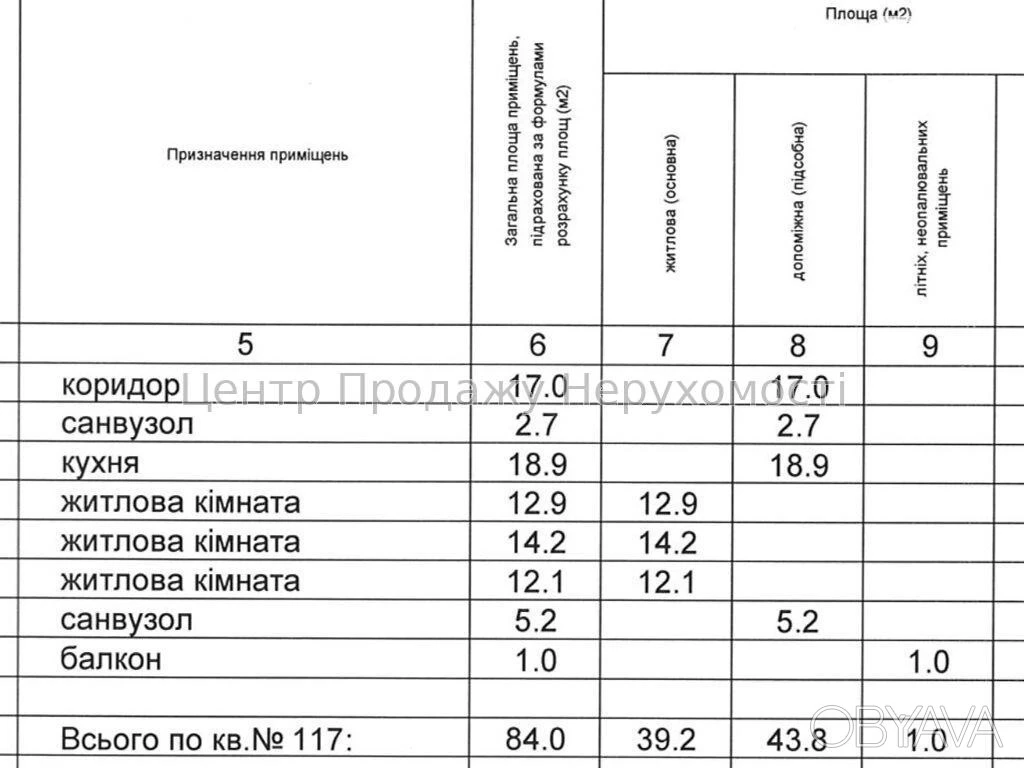 3-room apartment, 84 sq.m.