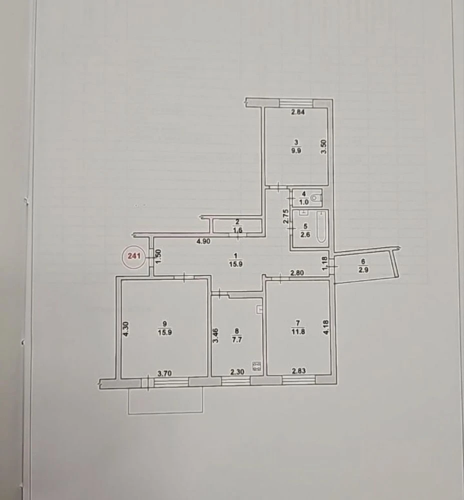 Продається 3 кімнатна квартира на Тутковського з Автон. Опал