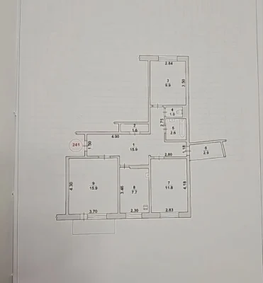 Продається 3 кімнатна квартира на Тутковського з Автон. Опал