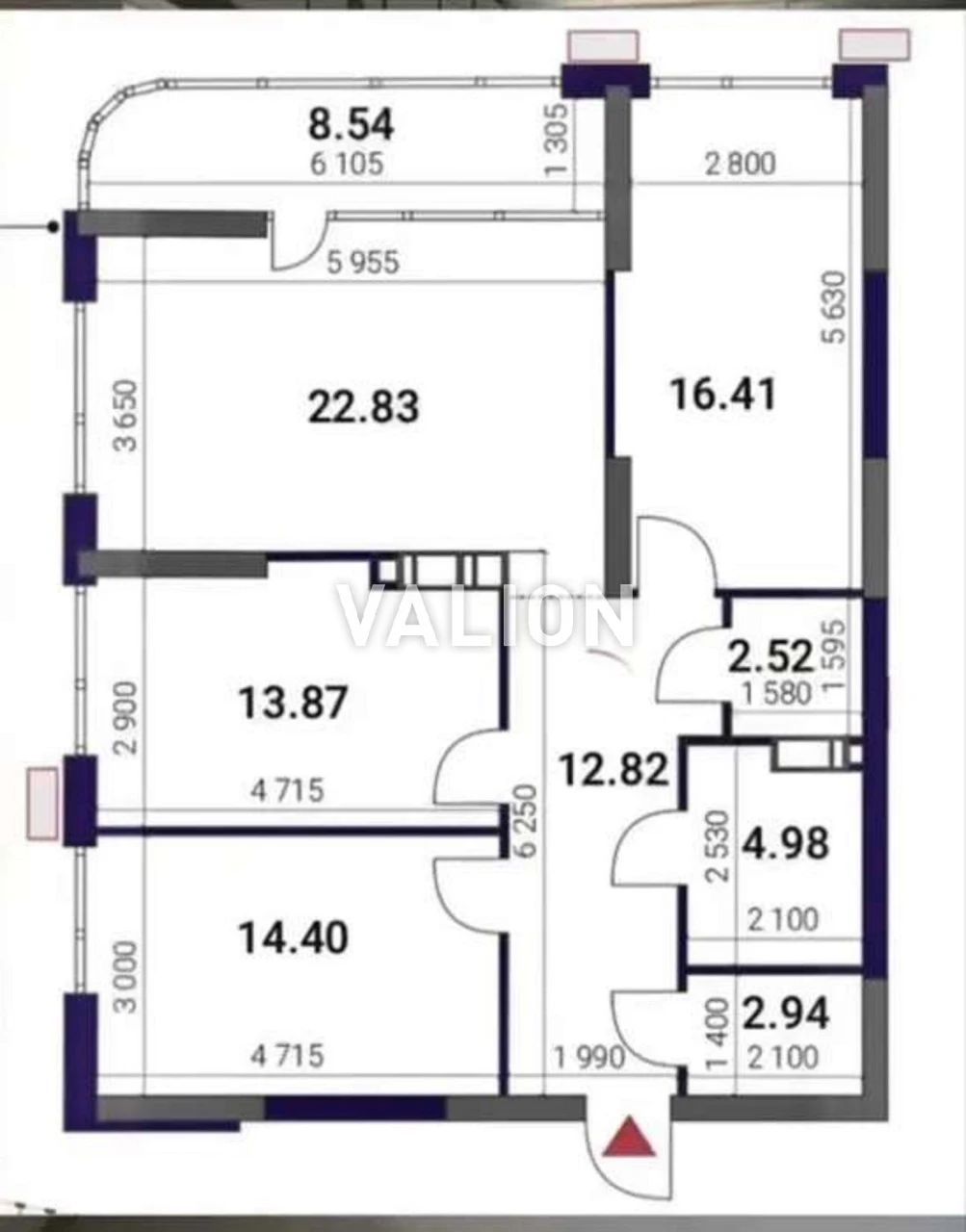 Продажа 3-комнатной квартиры, ул. Причальная 8