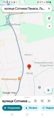 Кирпичный гараж в Рясне