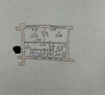 Продается2 ком квартира , р-н пр. Металлургов ,1/4