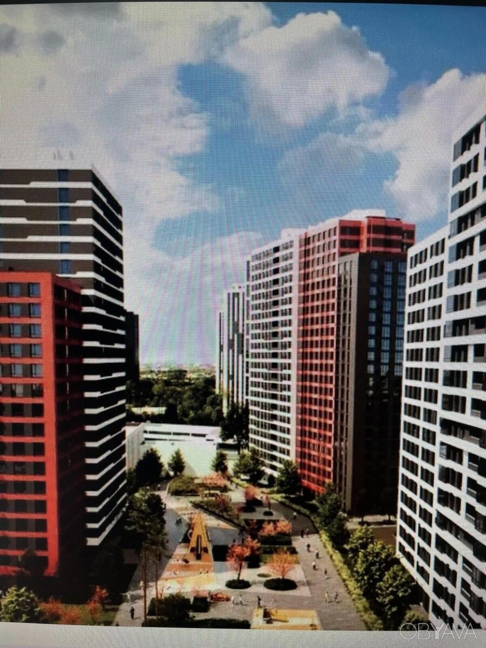 1-bedroom apartment, 43 sq.m