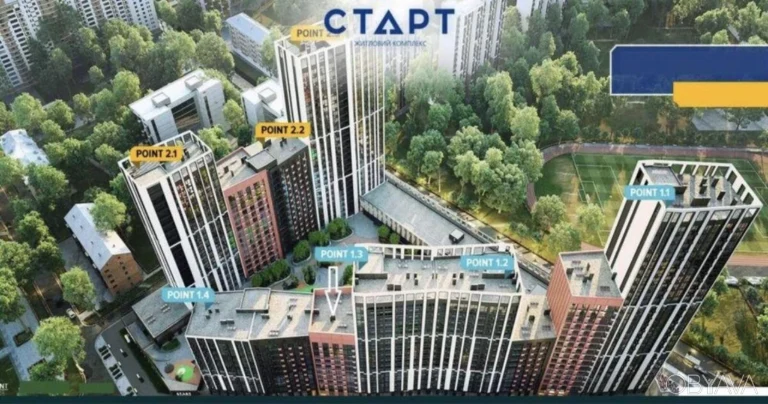 Двухкомнатная квартира, 67 кв.м