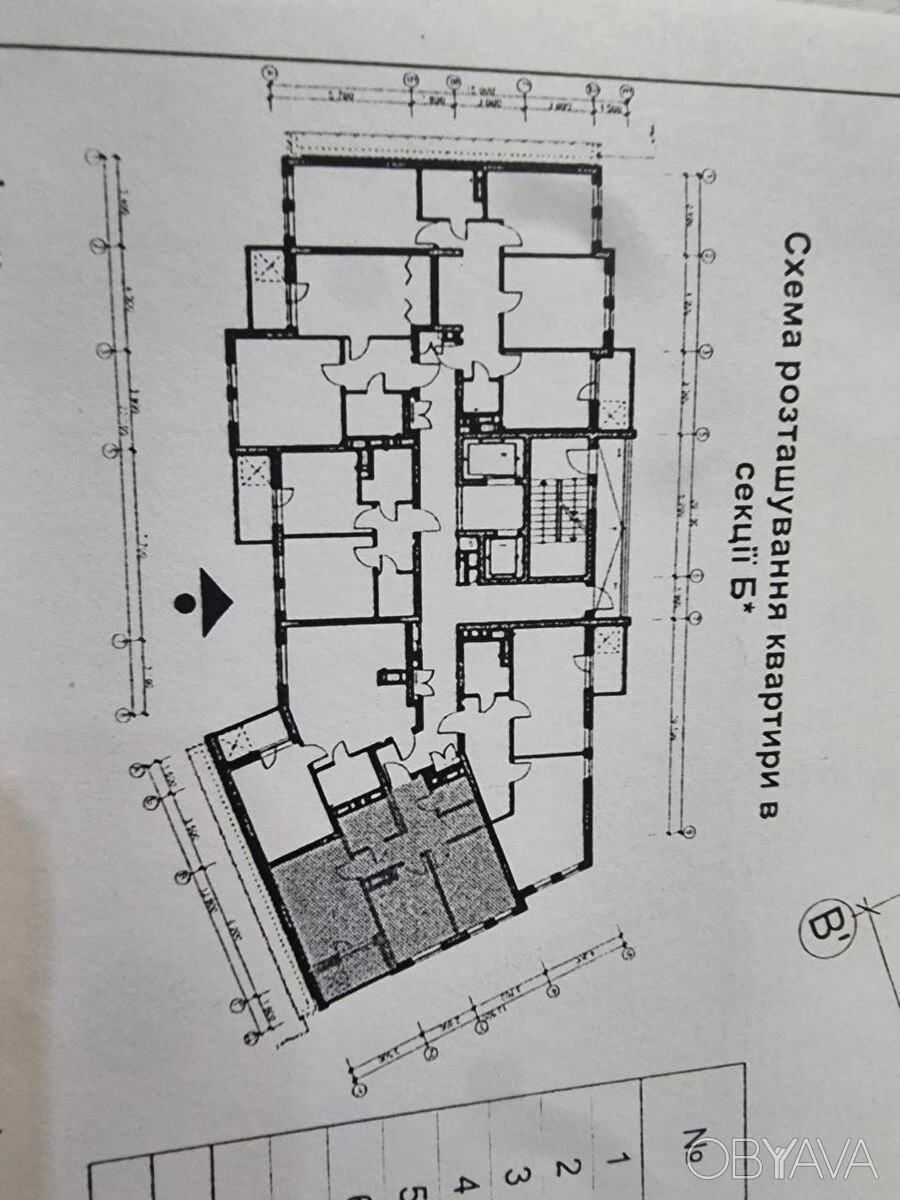 1-bedroom apartment, 60 sq.m
