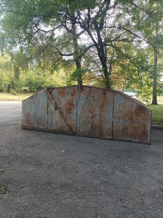 Shell garage. Self-removal