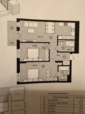 Продажа 2-комнатной квартиры в ЖК Avalon Yard, от собственника