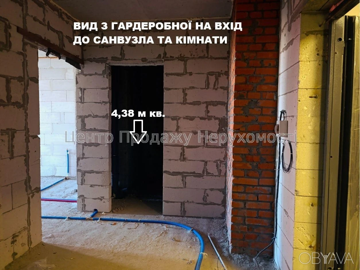 1-bedroom apartment, 33.76 sq. m.