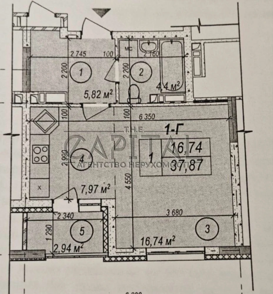 Apartment for Sale in ЖК Яскравий