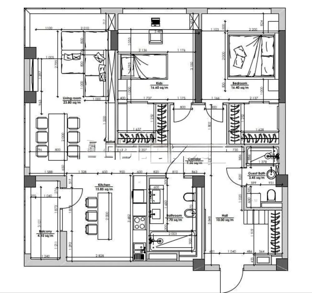 Без % Продаж 3к квартира вул Антоновича 44 ЖК Chicago Олімпі