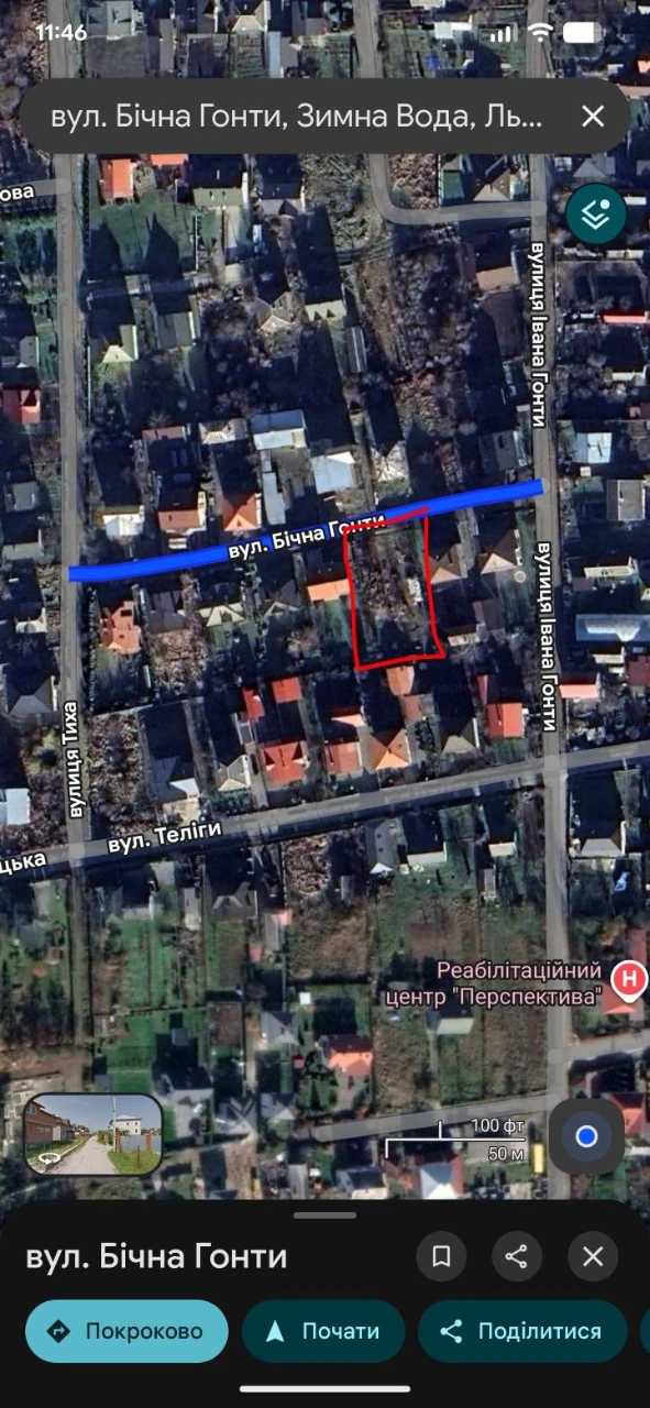 Land Plot Zimna Voda, ul. Bichna Honty