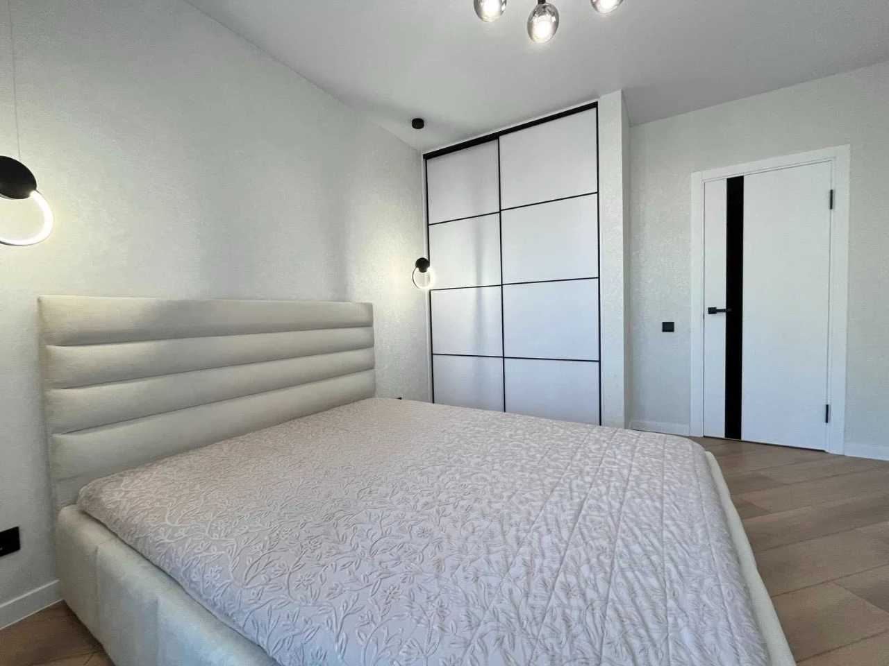 1-bedroom apartment with a view of a park area