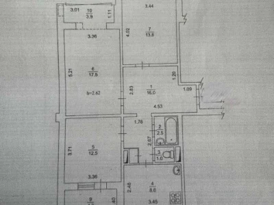 Apartment. Mykoly Zakhrevs'kyi Street, Kyiv