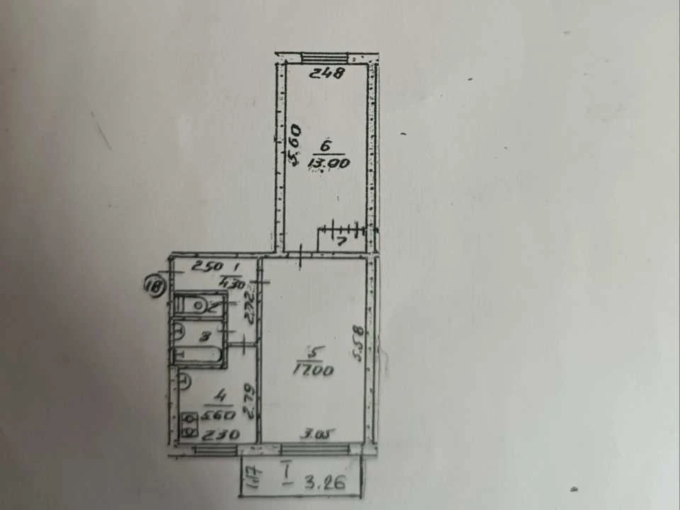 Apartment. Chernihiv, Peremohy Avenue