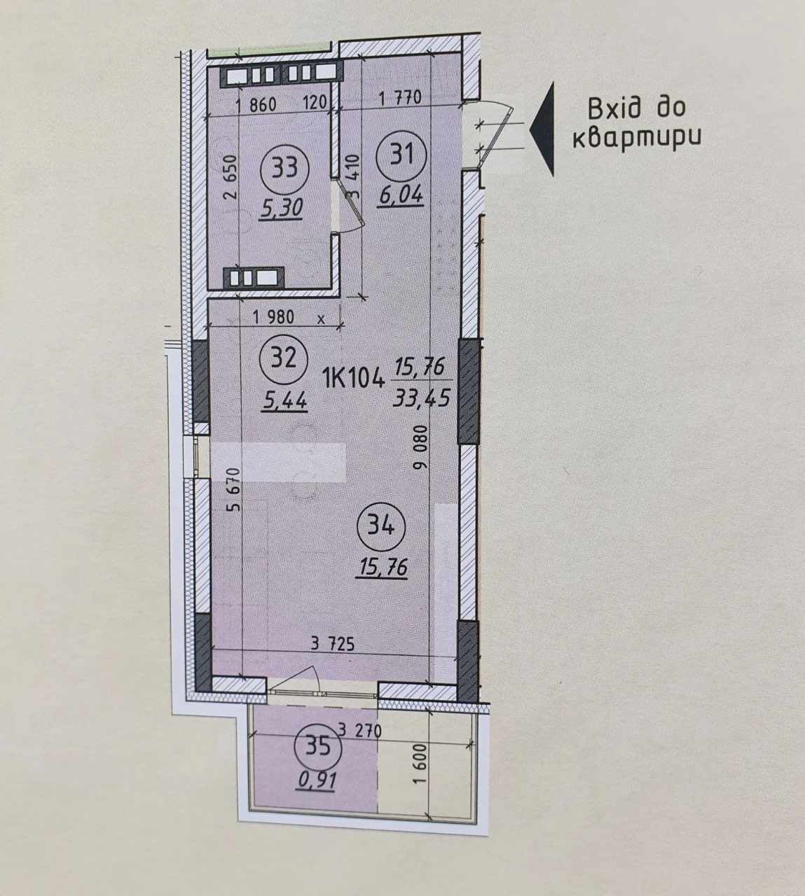 Продаж квартир-студій ЖК  44Avenue