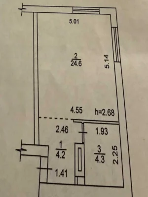 Смарт квартира, 33м, цоколь, Wood Park, провулок Ради