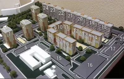 1-room apartment for sale in Meridian residential complex, Northern Saltivka