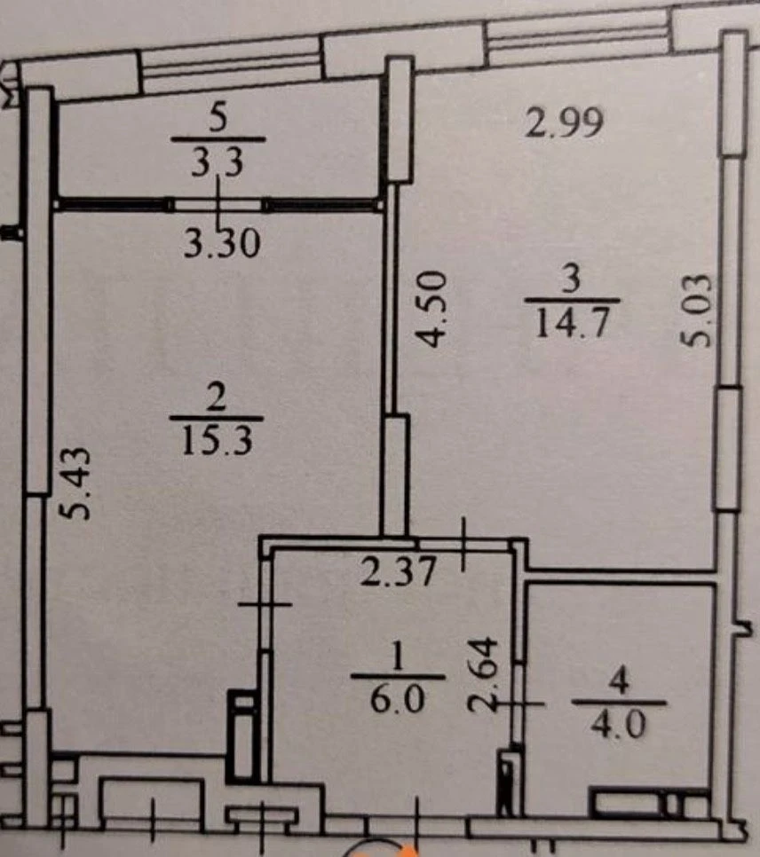Продажа 1-комнатной квартиры в ЖК SvitloPark, 5А