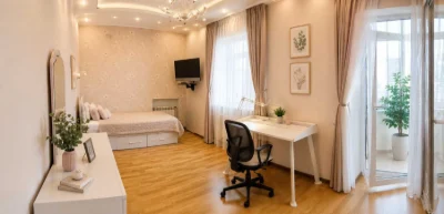 Продажа 3-комнатной квартиры 77 м² с высотой потолка 3,2 м в тихом месте