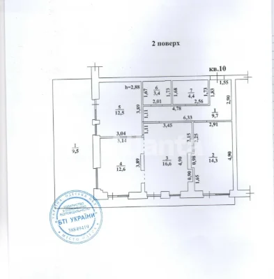 Терраса!! 3-комнатная квартира в Черемушках, 83 м² в новом доме