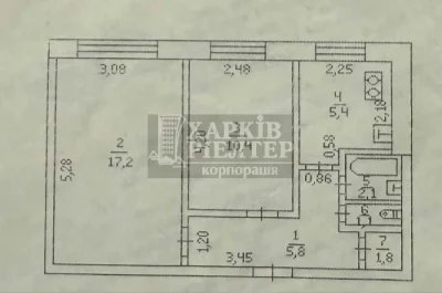NM Продам 2-кімнатну квартиру на Салтівці, вул. Світла, 1.