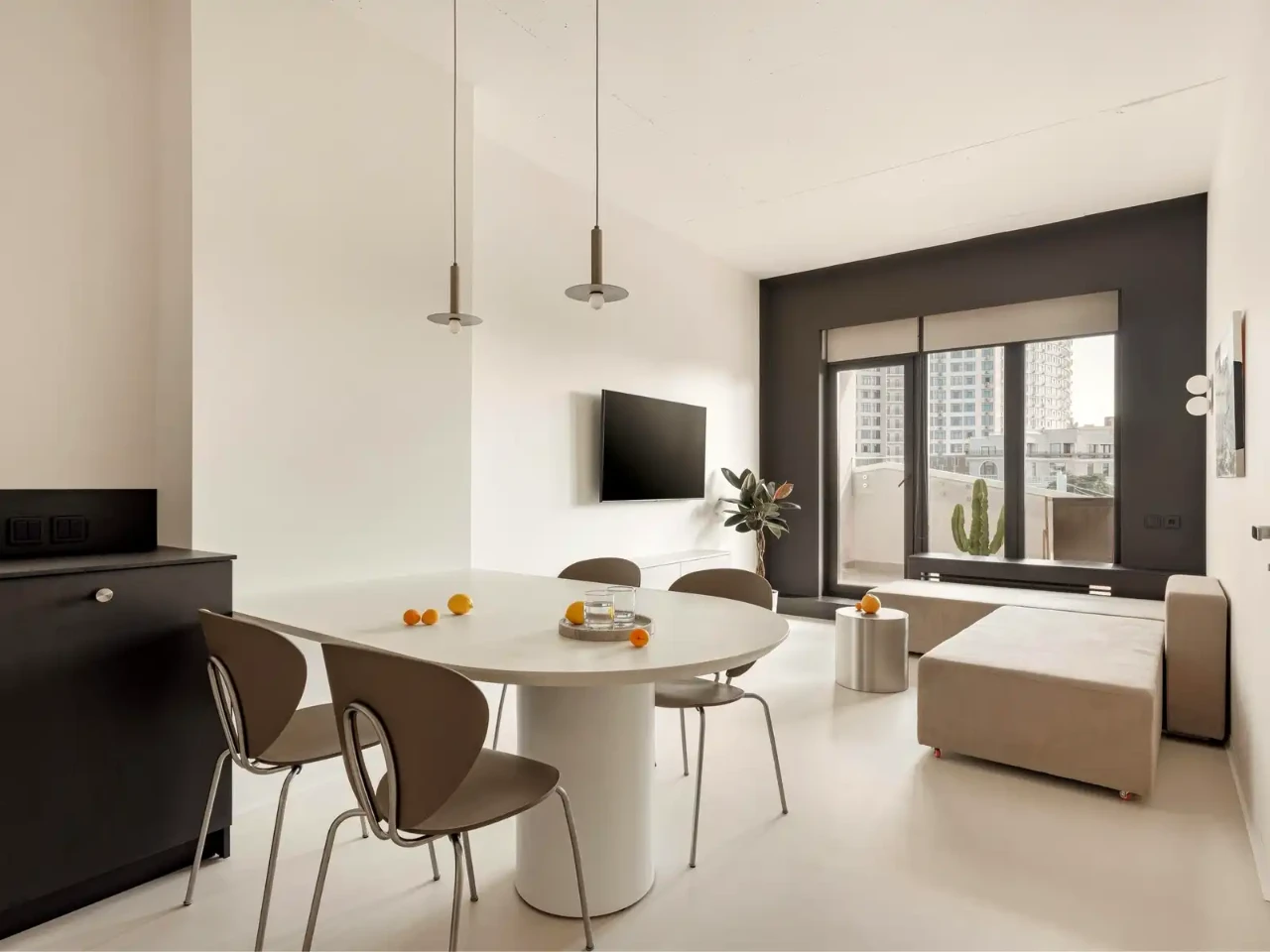 Сдается 1-комнатная квартира 55 м² на 5-м этаже из 7