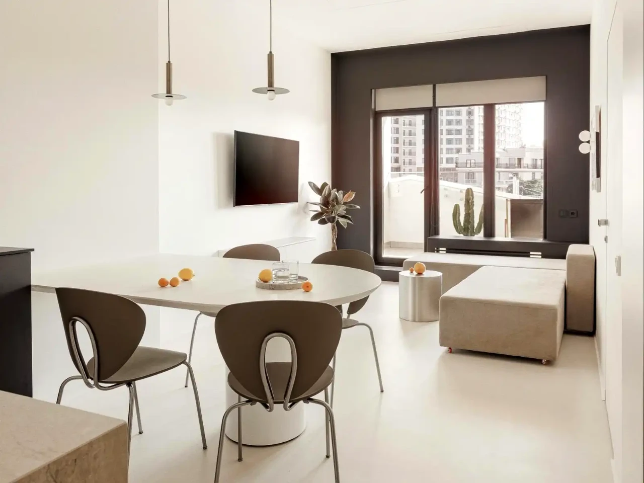 Сдается 1-комнатная квартира 55 м² на 5-м этаже из 7