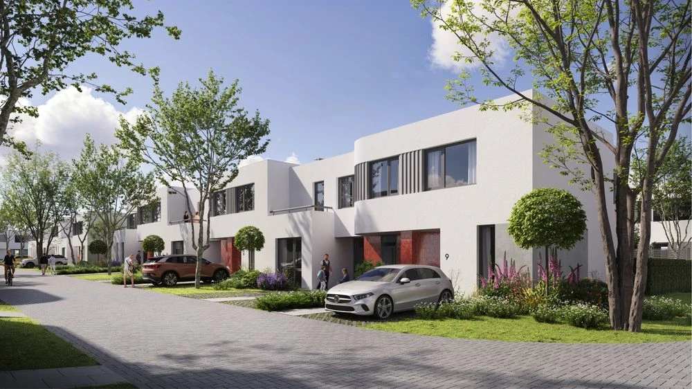 Ready Townhouse 88.89 m² with Courtyard and Park View