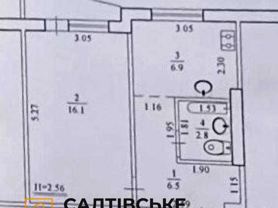 Apartment. Kharkiv, Yuliynyi Prospect