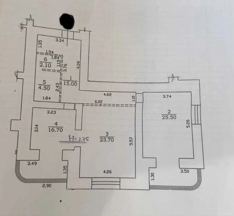 For sale 2-bedroom apartment
