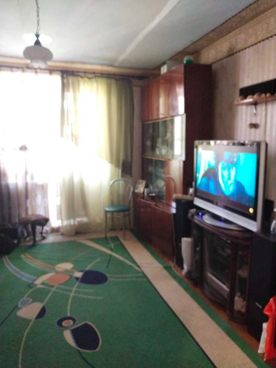 4 room apartment — with large area. Ideal option for state