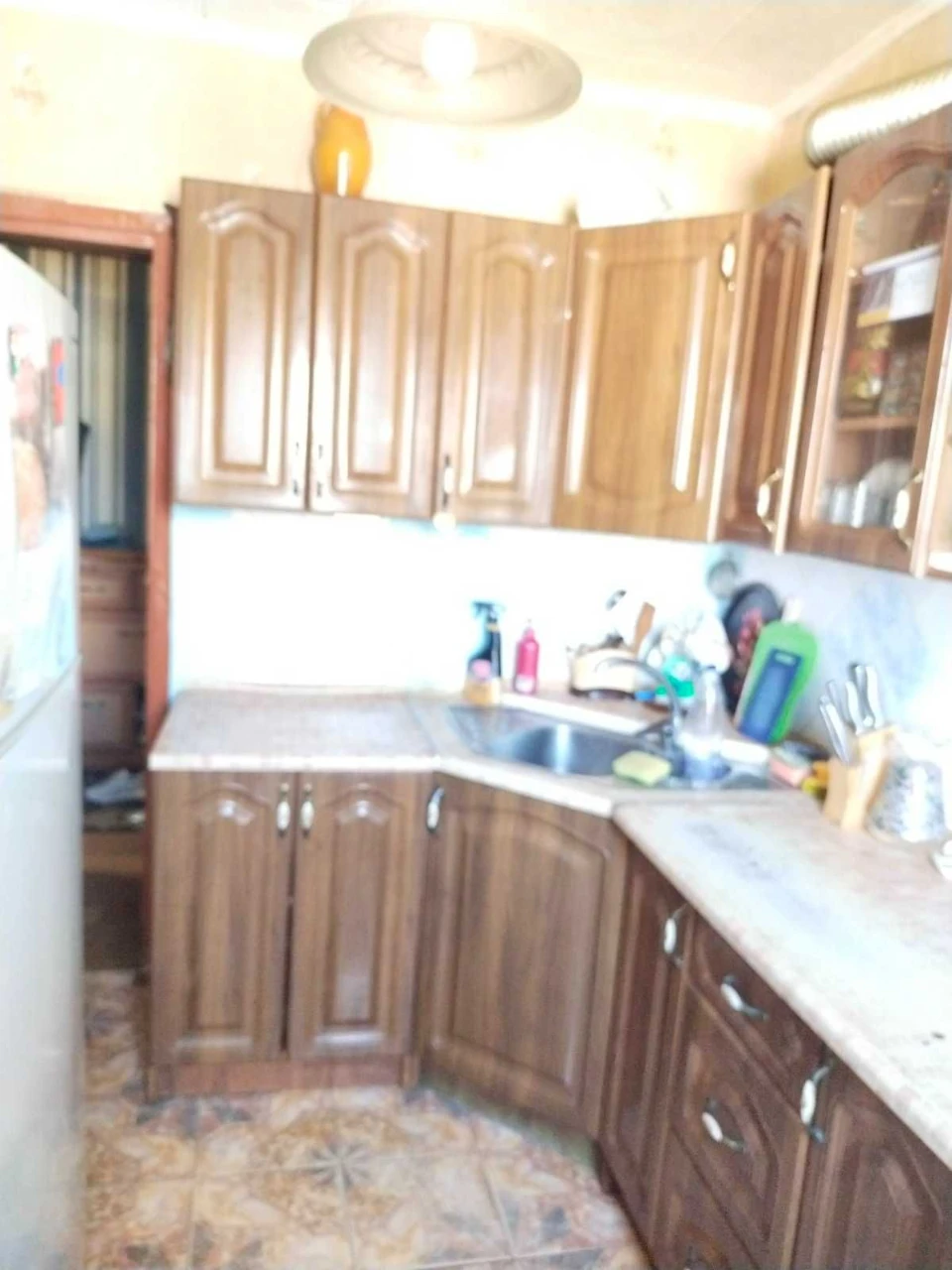 4 room apartment — with large area. Ideal option for state