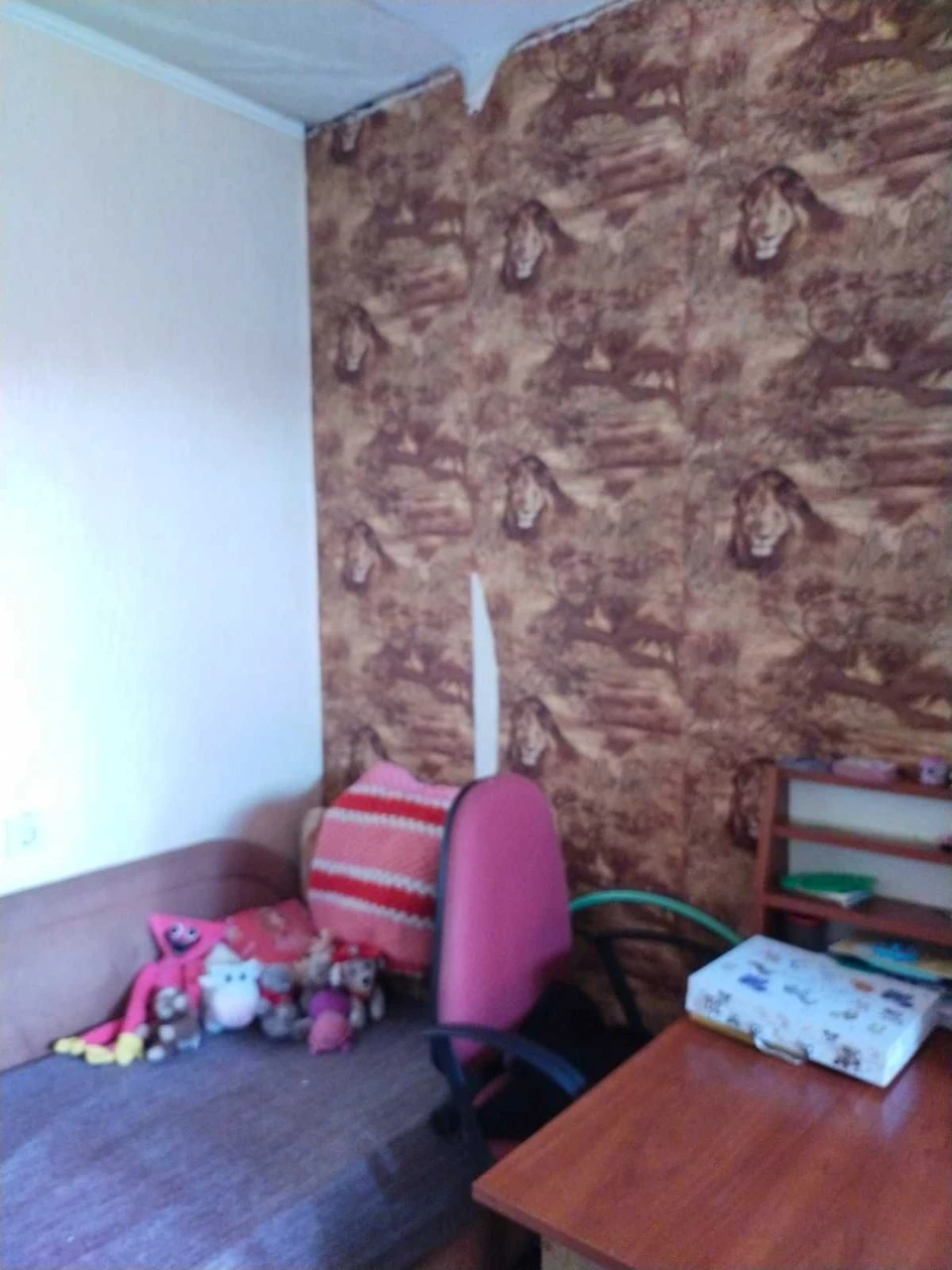4 room apartment — with large area. Ideal option for state