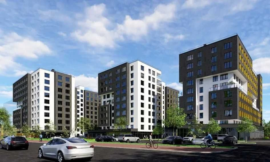 $1090 per square meter! Excellent 1-bedroom apartment in the Harmony residential complex
