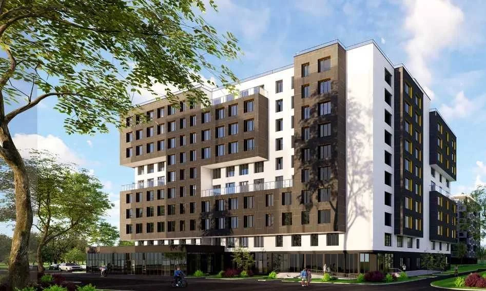 $1090 per square meter! Excellent 1-bedroom apartment in the Harmony residential complex