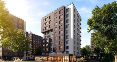 $1090 per square meter! Excellent 1-bedroom apartment in the Harmony residential complex