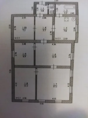 Sale of a house in the Robsichyi (Klenova) area