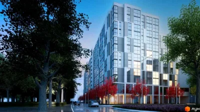 1-bedroom apartment in the "Senat" residential complex