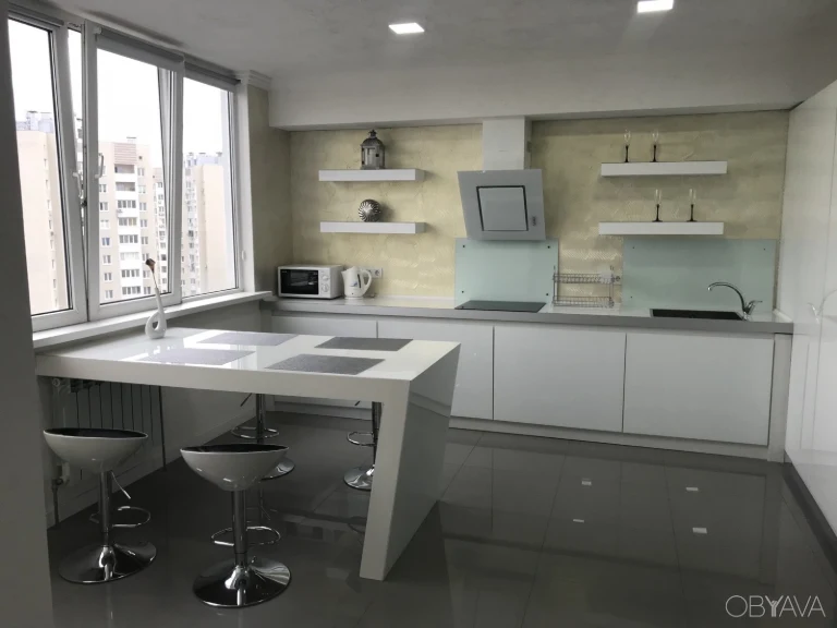 Studio Apartment 56 sq m, Chavdar 13, Okosorki, Pozniaky, Kyiv