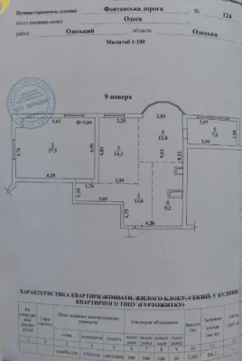Трёхкомнатная квартира 84.1 кв.м в сданном доме ЖК Аквамарин