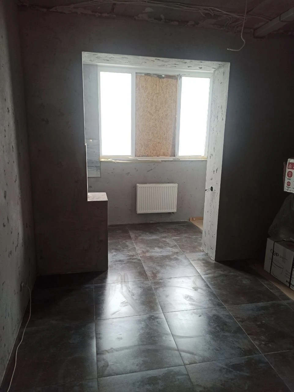 sale of a 2-room apartment in a new building