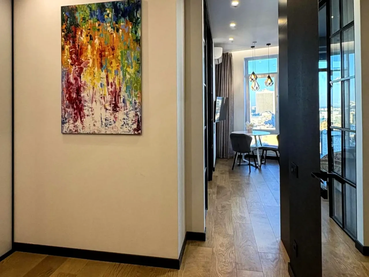 Apartment for rent, 1-room, 40 m² on the 15th/18th floor.