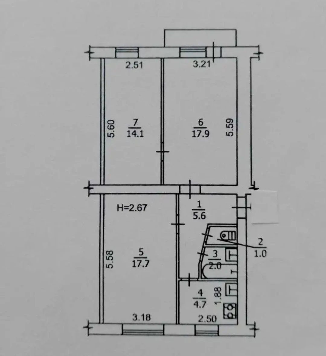 Продажа 3-комнатной квартиры в Солом'янке / Неходи