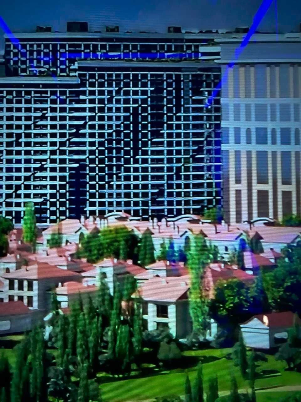 ЖК Атмосфера. 7секция, однокомнатная квартира. 16 этаж, окна