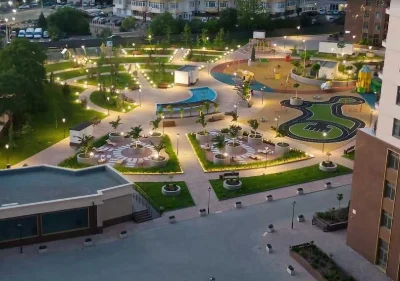 Однокомнатная квартира в ЖК "65 Жемчужина" Кадорр Сити, Краснова