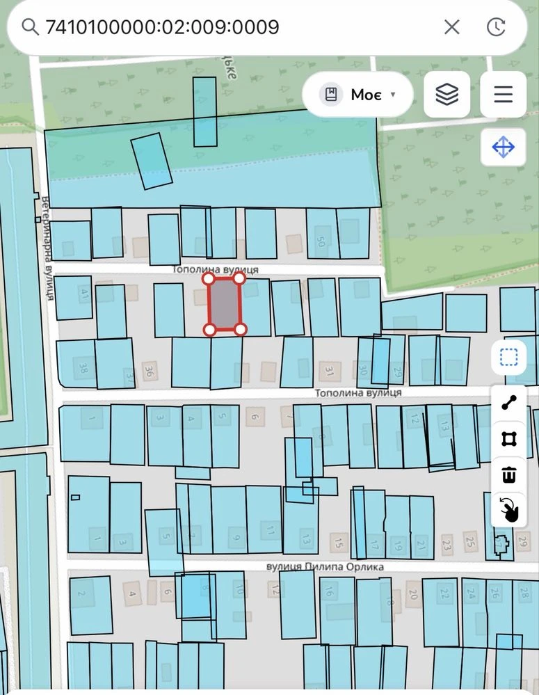 Sale of Land Plot in Topolina, 45