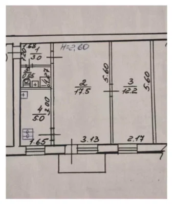 Продаж 2 кімнатної квартири, р-н Одеської, пр. Байрона.